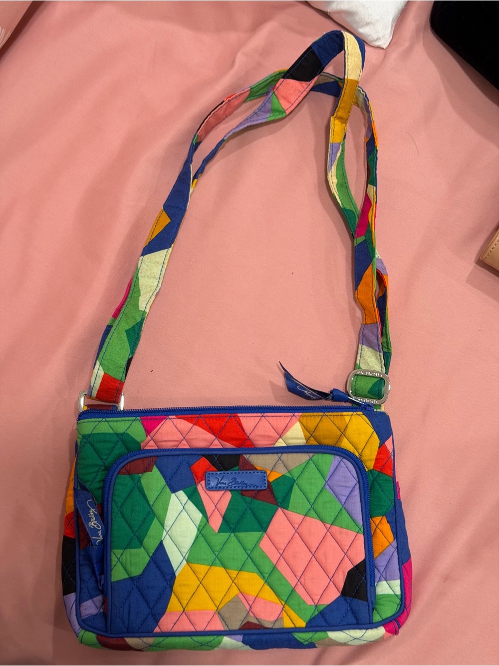 Vera Bradley Multicolor Quilted Crossbody Bag